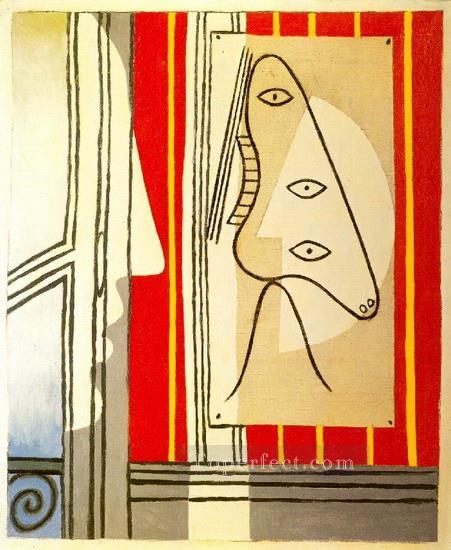 人物像とプロフィール 1928 年キュビズム パブロ・ピカソ油絵